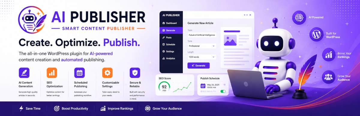 Ai publisher banner